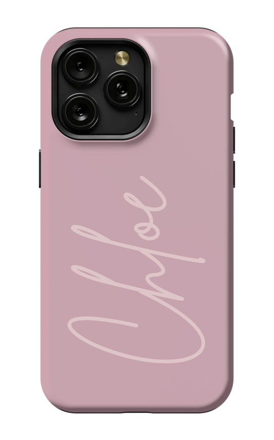 BLUSH ROSE Name Phone Case Admin