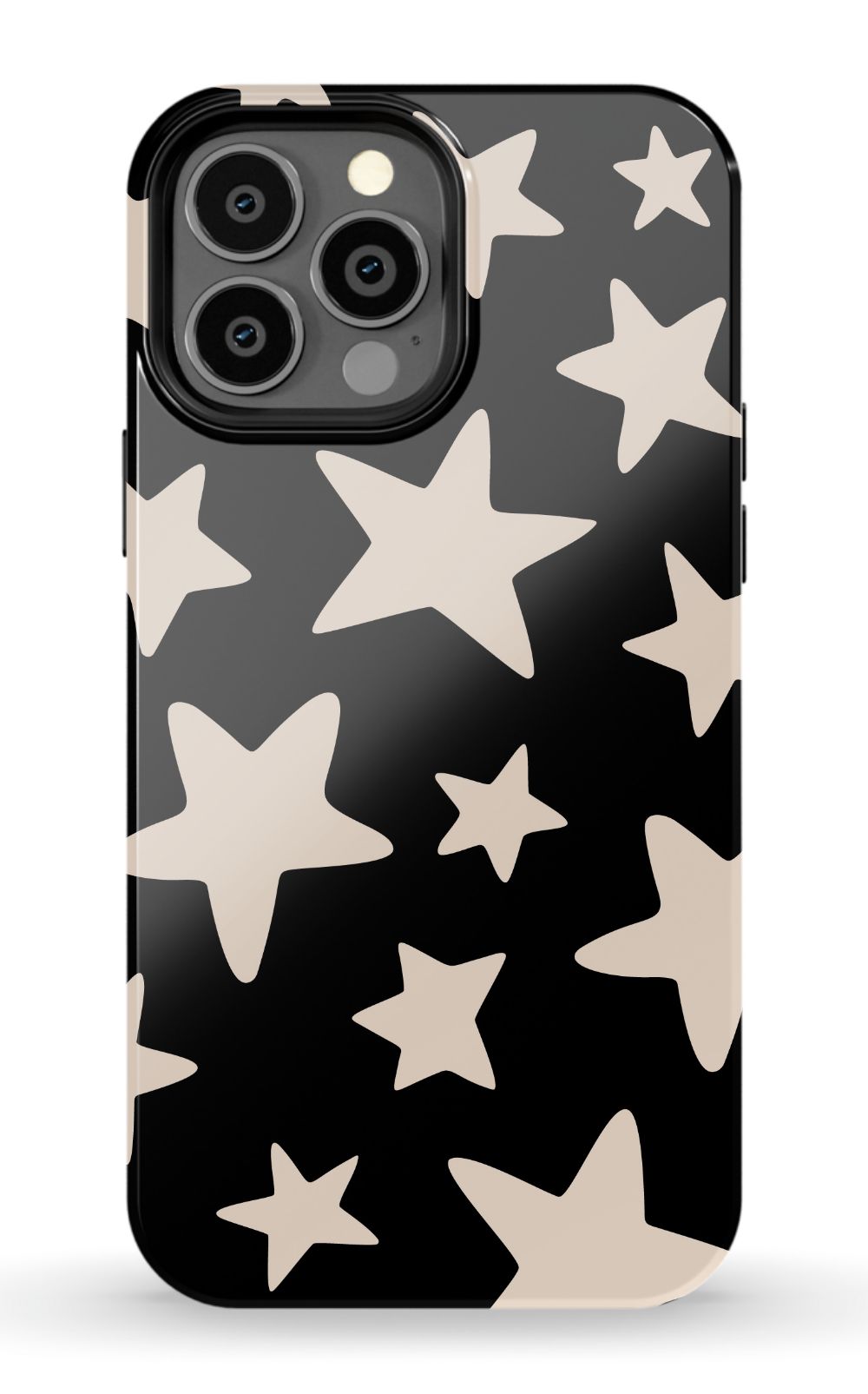 Black Funky Stars Phone Case Admin