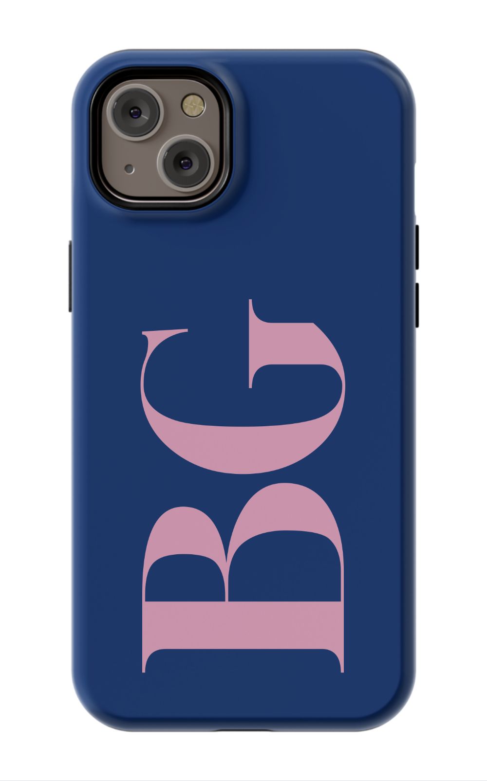 NAVY CHIC Monogram Phone Case Admin