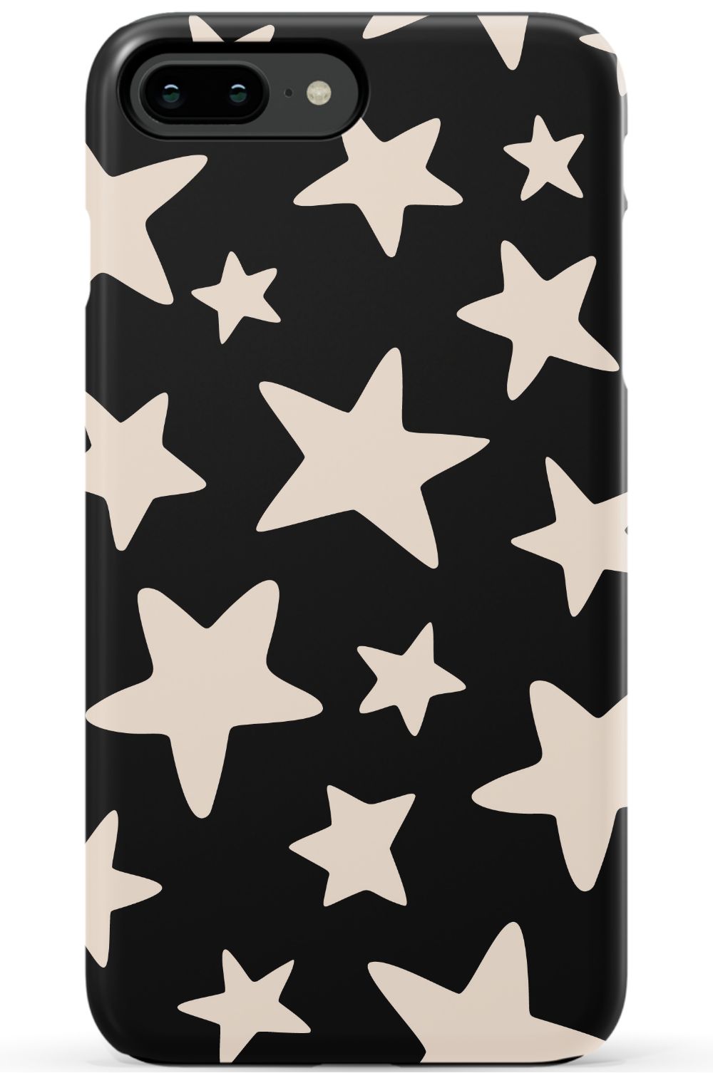 Black Funky Stars Phone Case Admin