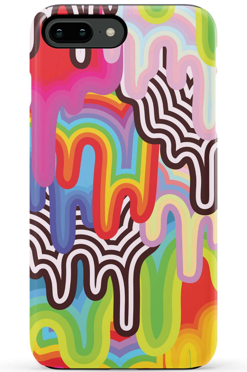 Trippy Drip iPhone Case