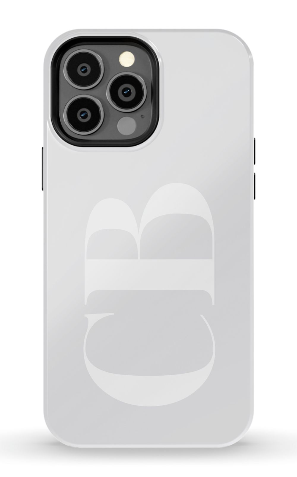 BRIGHT GRAY Monogram Phone Case Admin