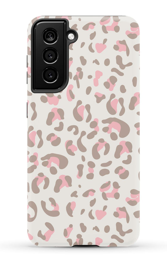 Nude Pink Leopard Samsung Phone Case