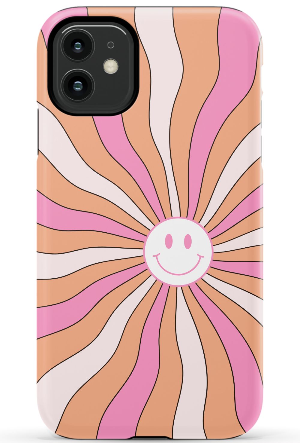 Retro Smiley Face iPhone Case
