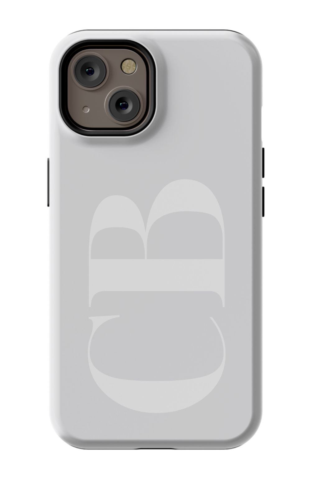 BRIGHT GRAY Monogram Phone Case Admin