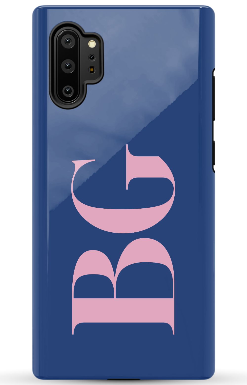 NAVY CHIC Monogram Phone Case Admin