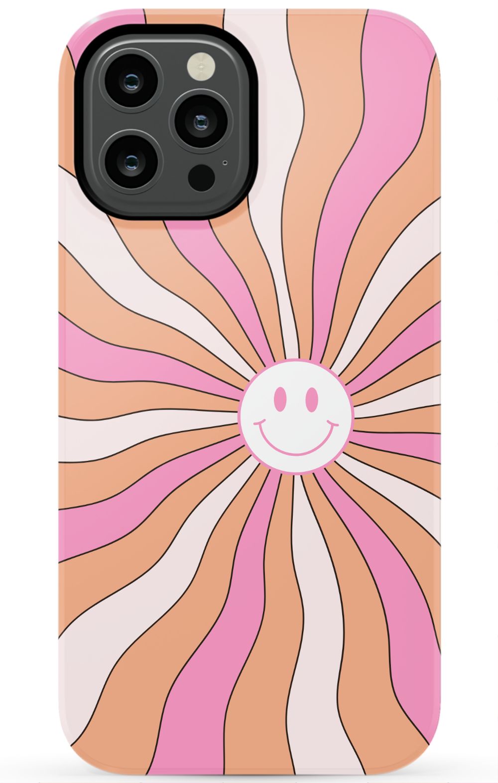 Retro Smiley Face iPhone Case