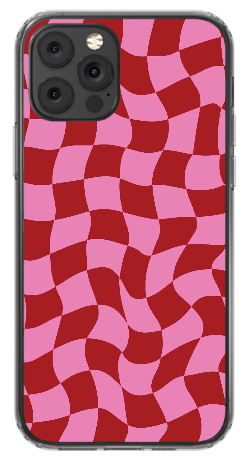Trippy Checkers Phone Case