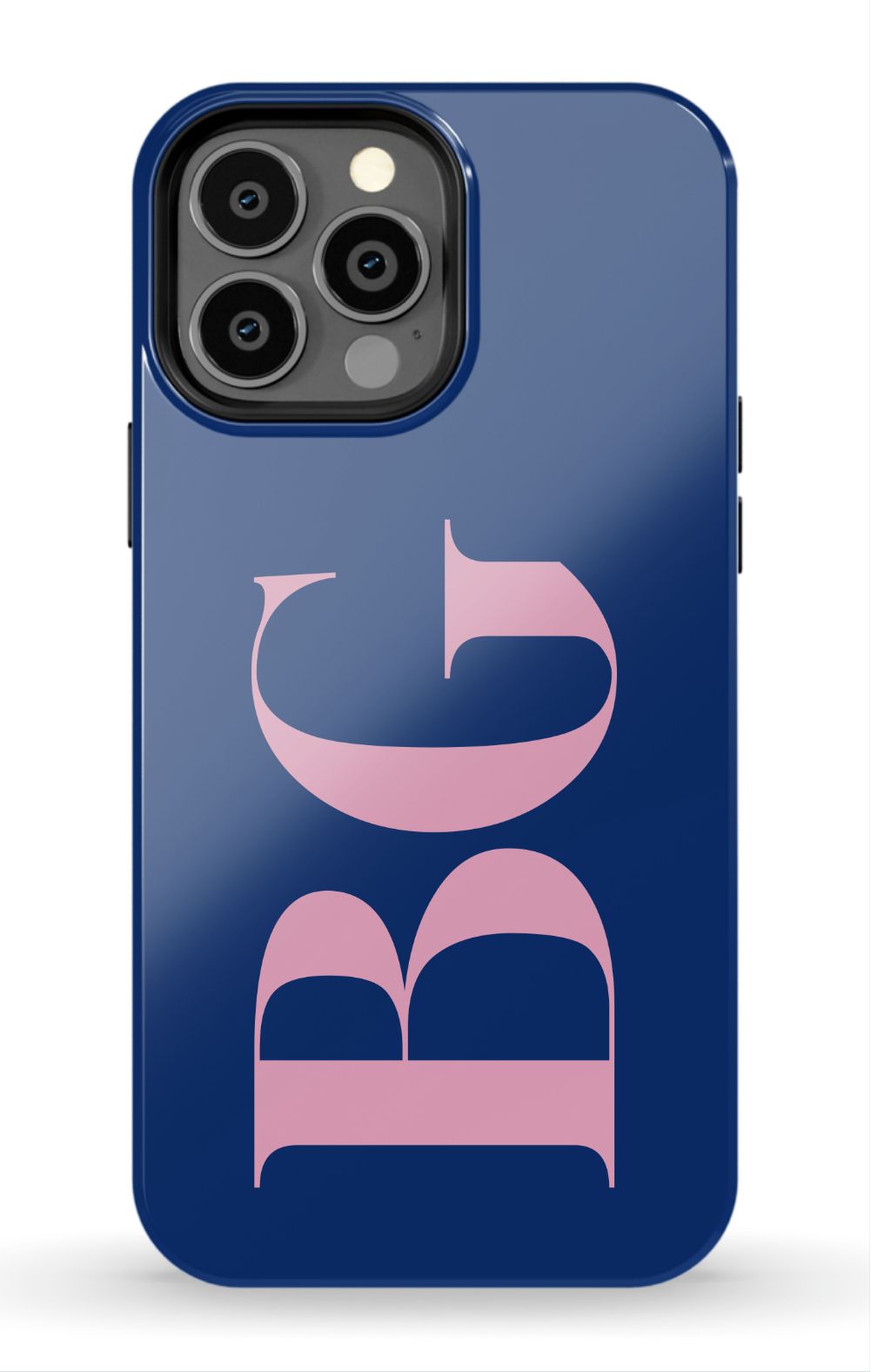 NAVY CHIC Monogram Phone Case Admin