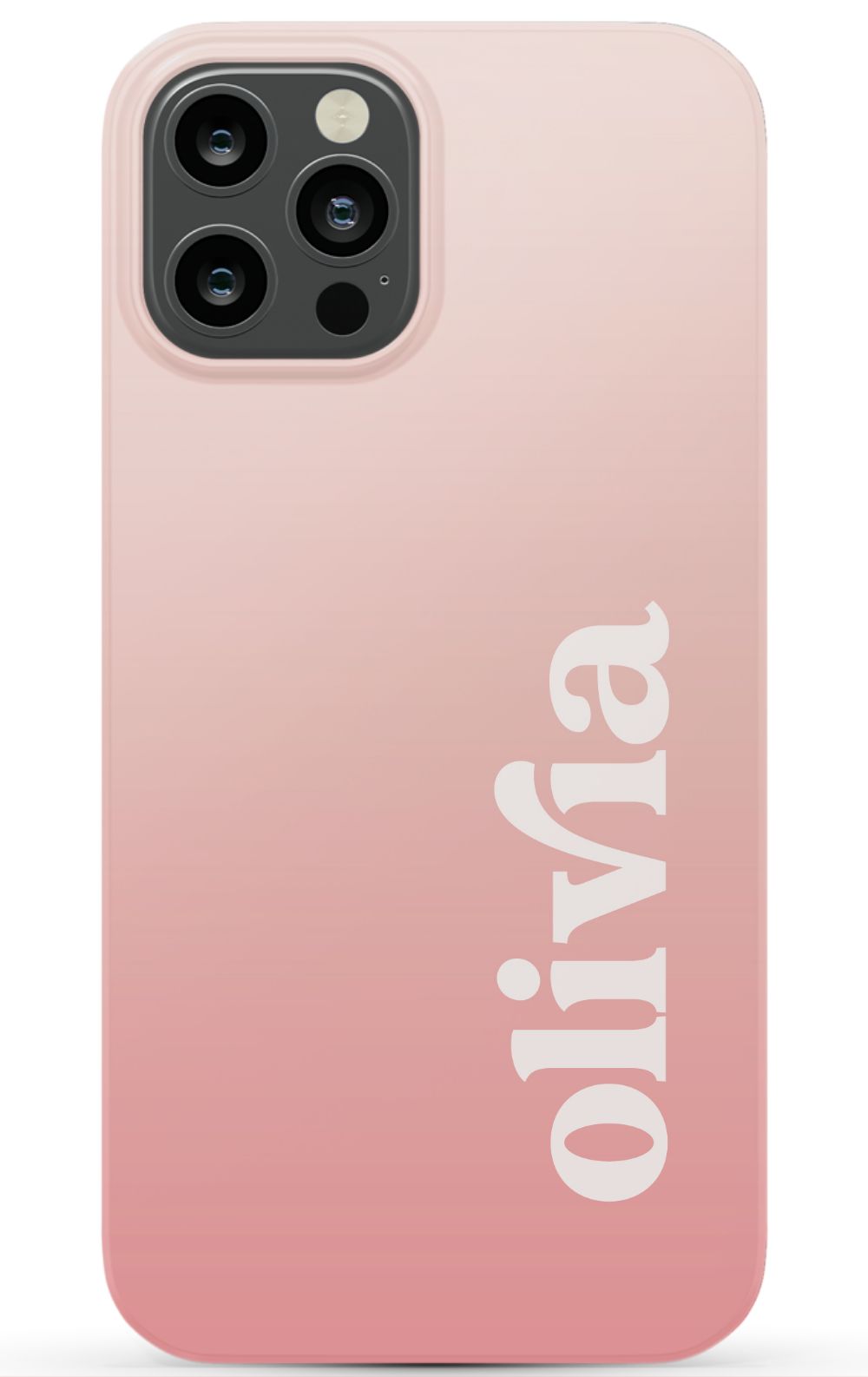 Blush Ombre iPhone Case