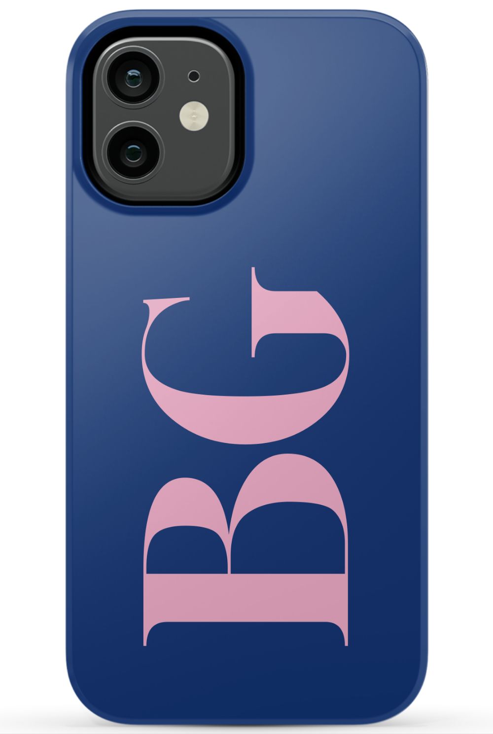 NAVY CHIC Monogram Phone Case Admin