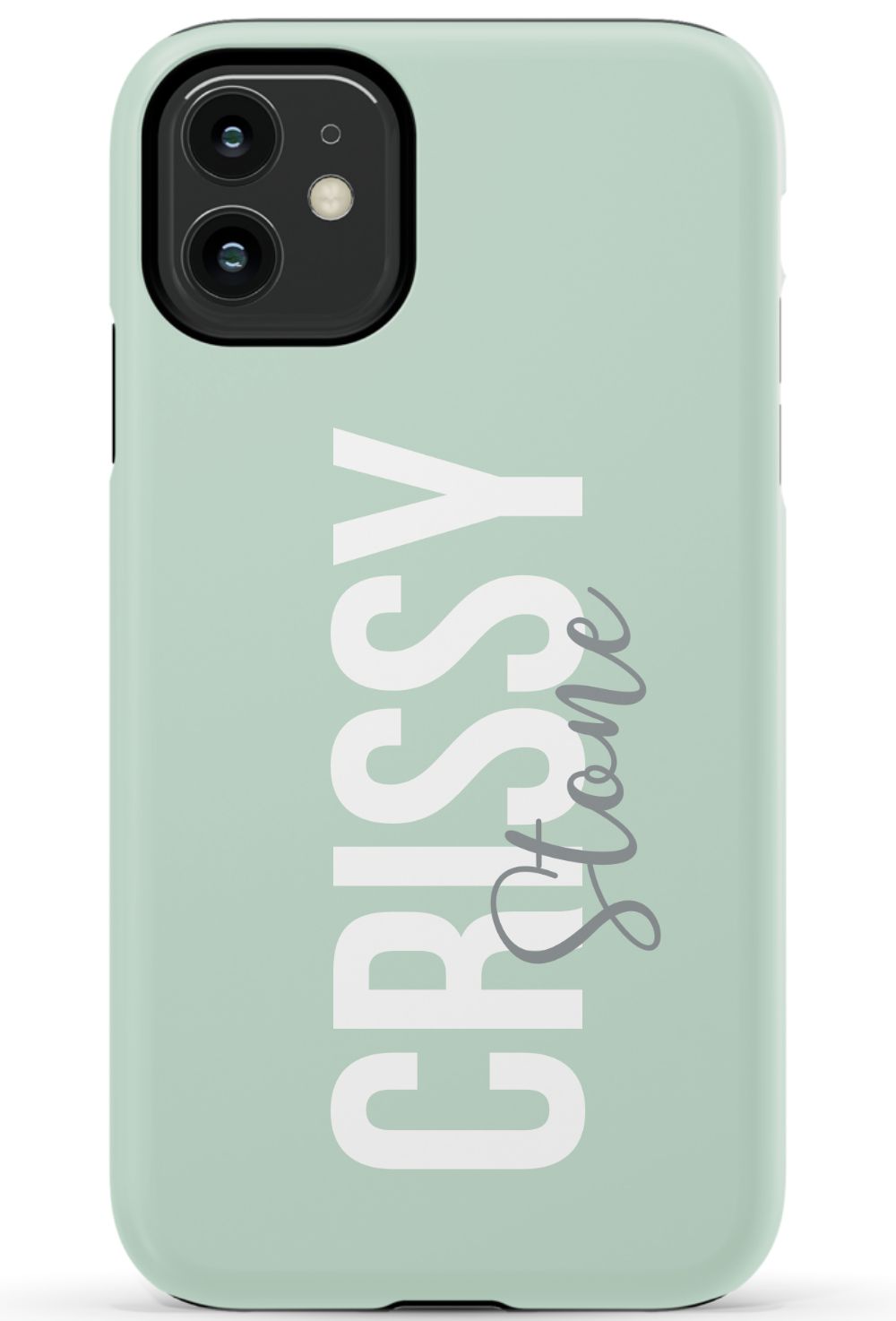 Mint Name iPhone Case