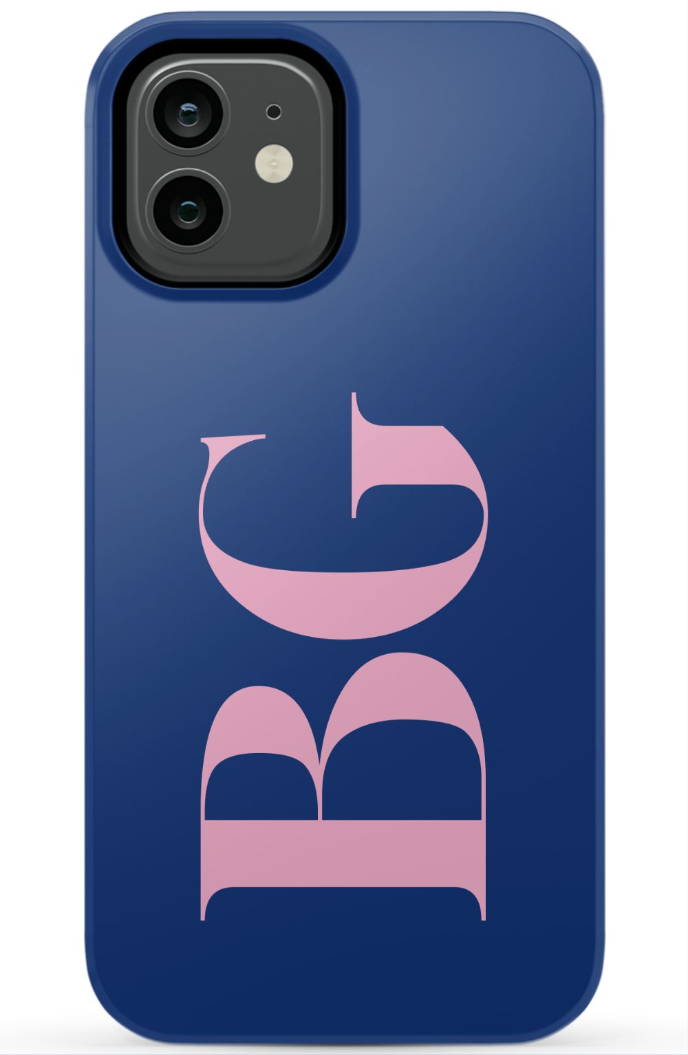 NAVY CHIC Monogram Phone Case Admin