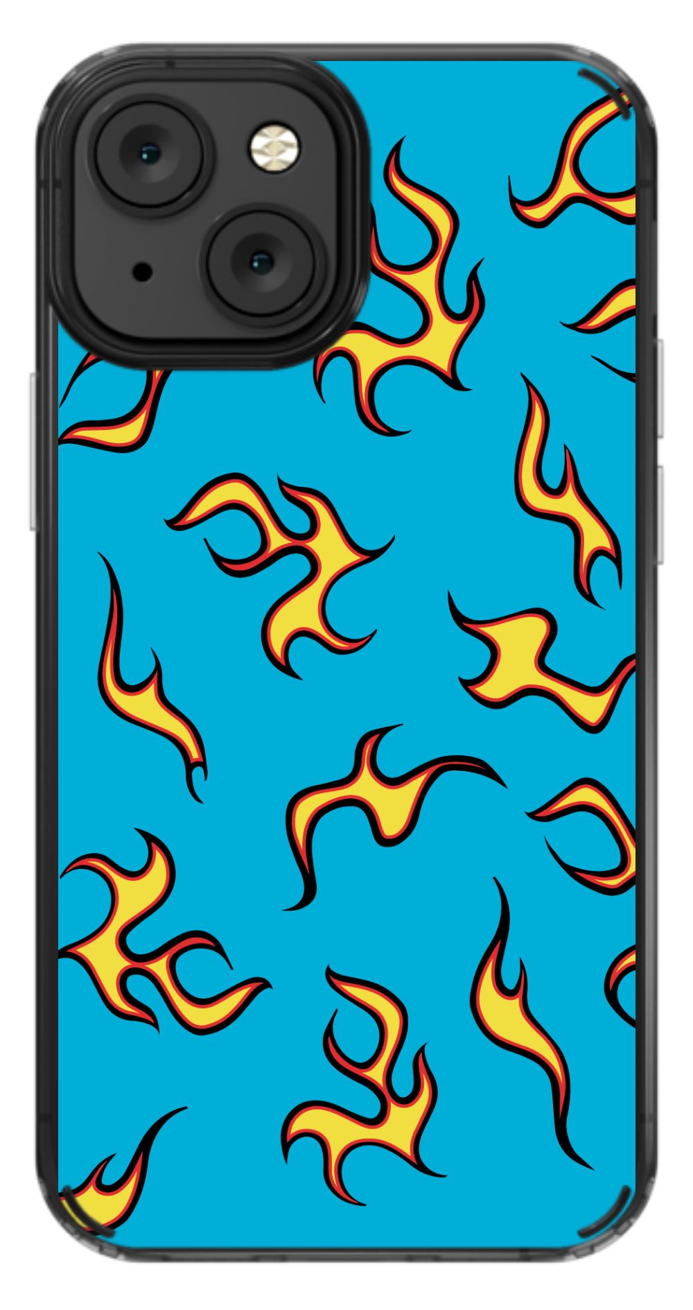 Blue Flames Phone Case