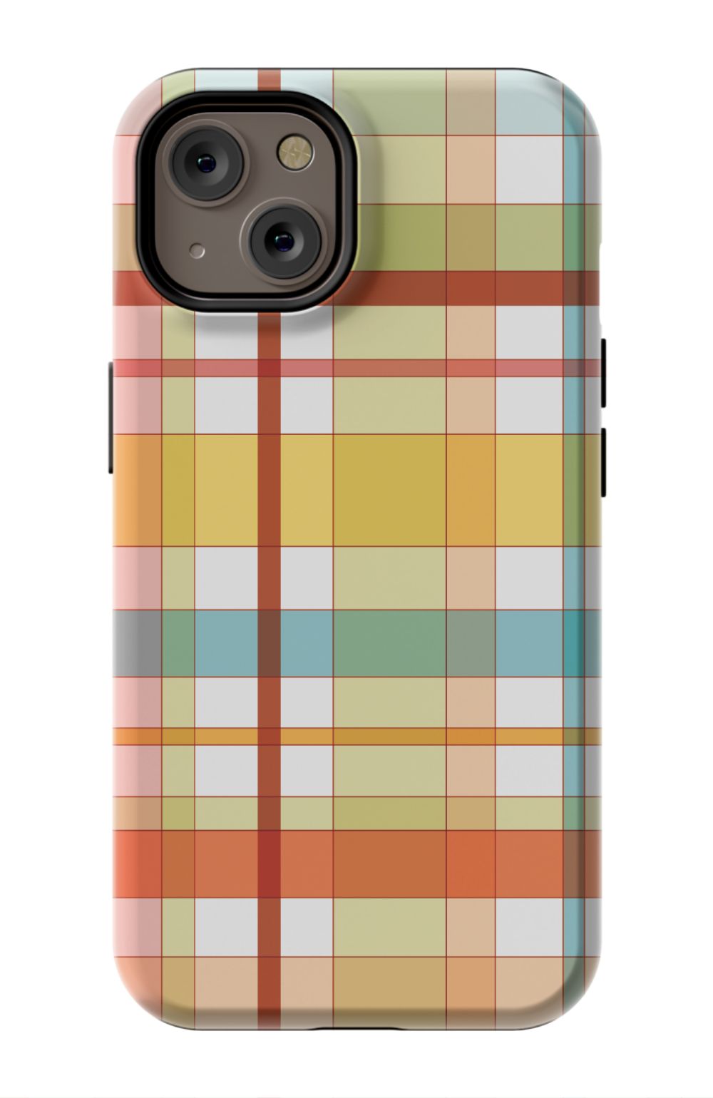 RETRO FALL PLAID Phone Case Admin