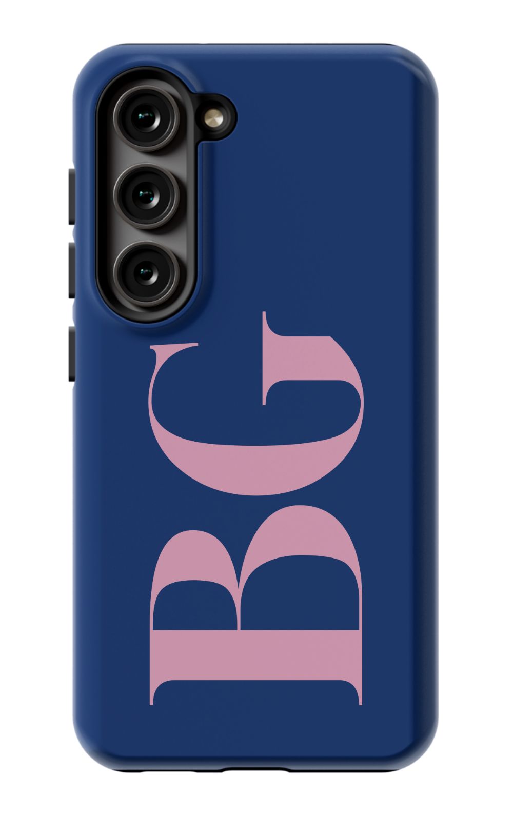 NAVY CHIC Monogram Phone Case Admin