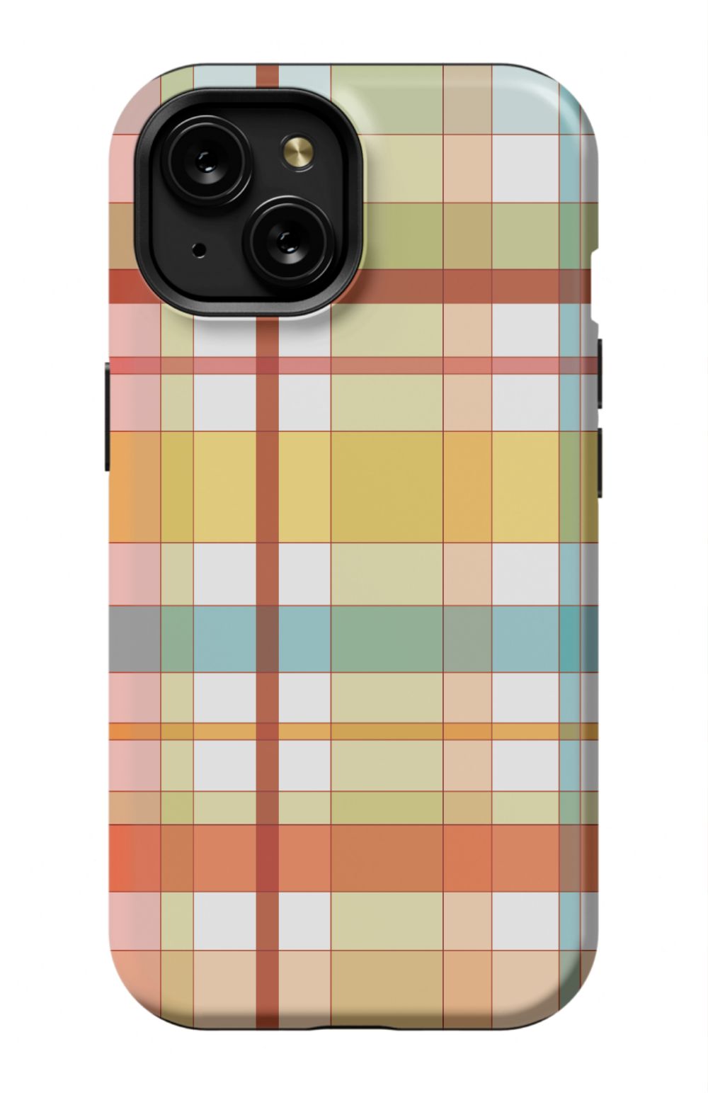 RETRO FALL PLAID Phone Case Admin