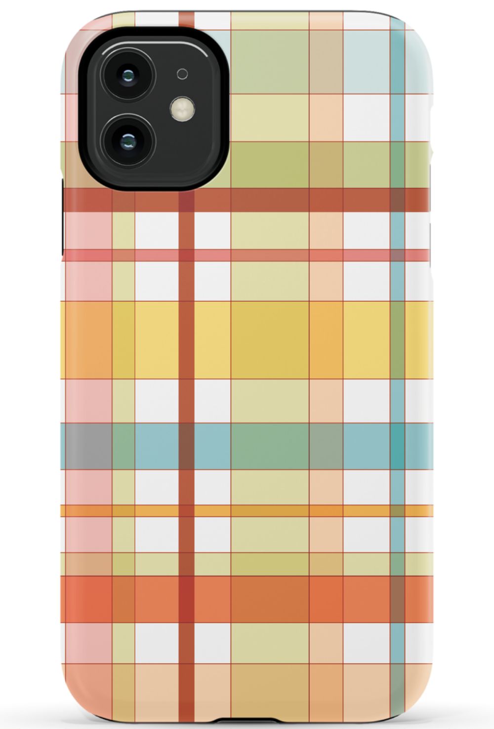 RETRO FALL PLAID Phone Case Admin