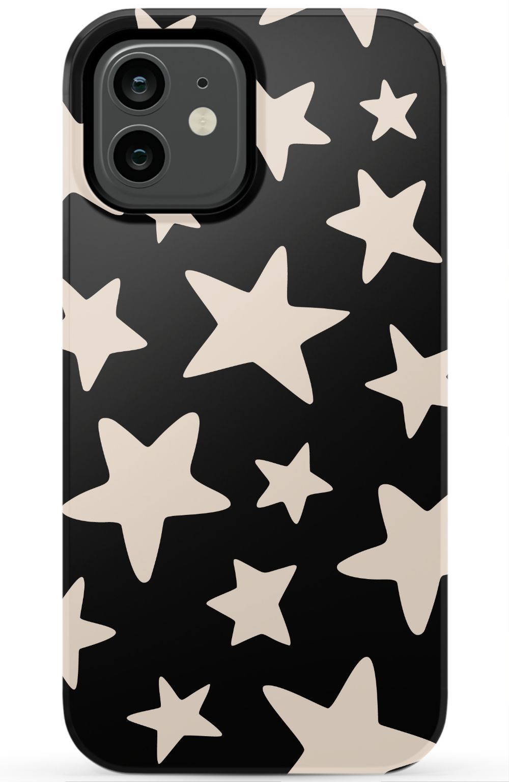 Black Funky Stars Phone Case Admin