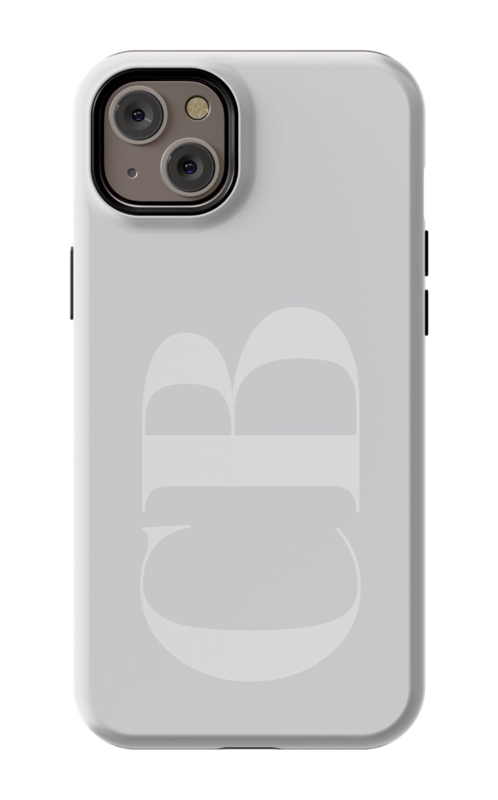 BRIGHT GRAY Monogram Phone Case Admin