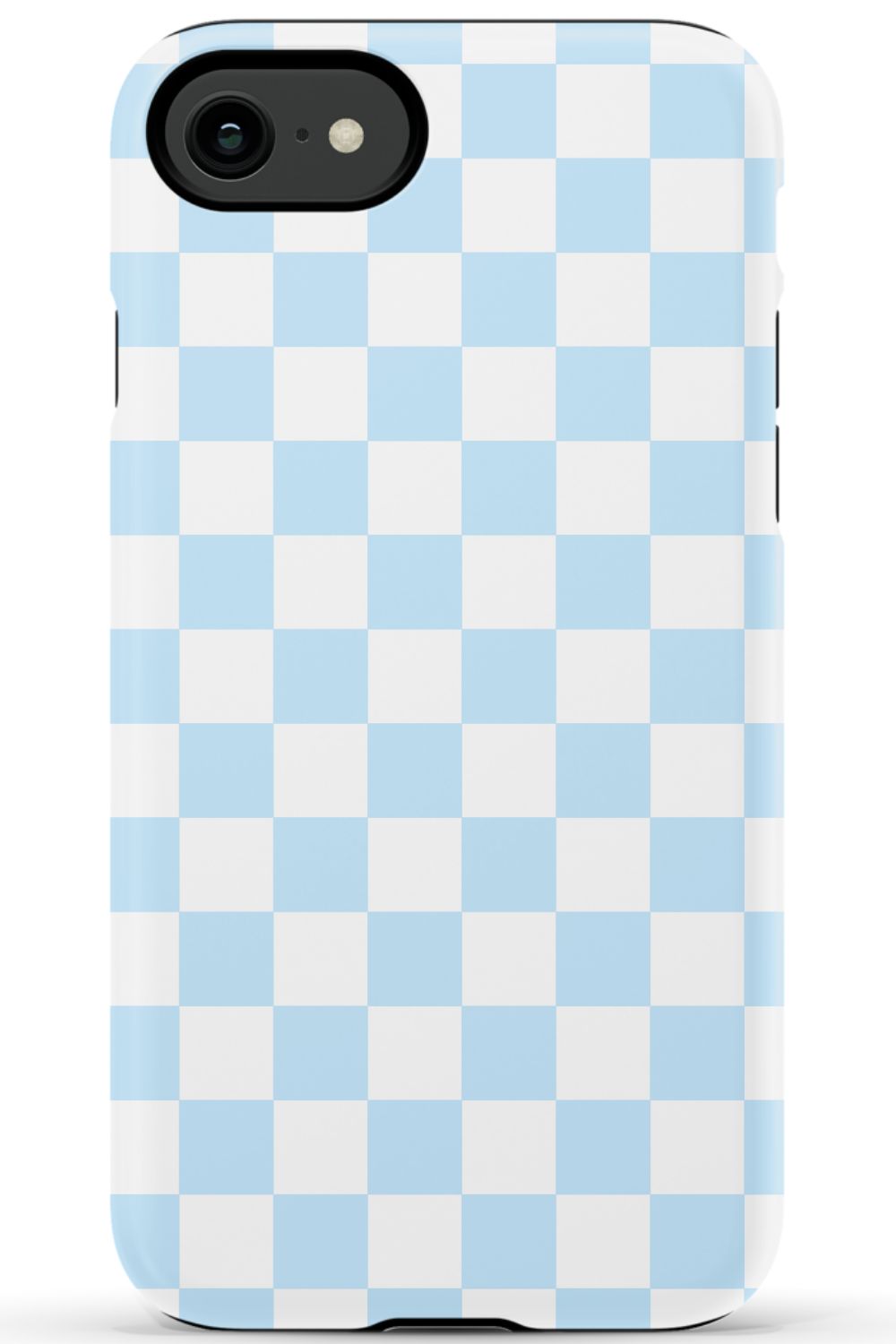 Blue Checkers iPhone Case