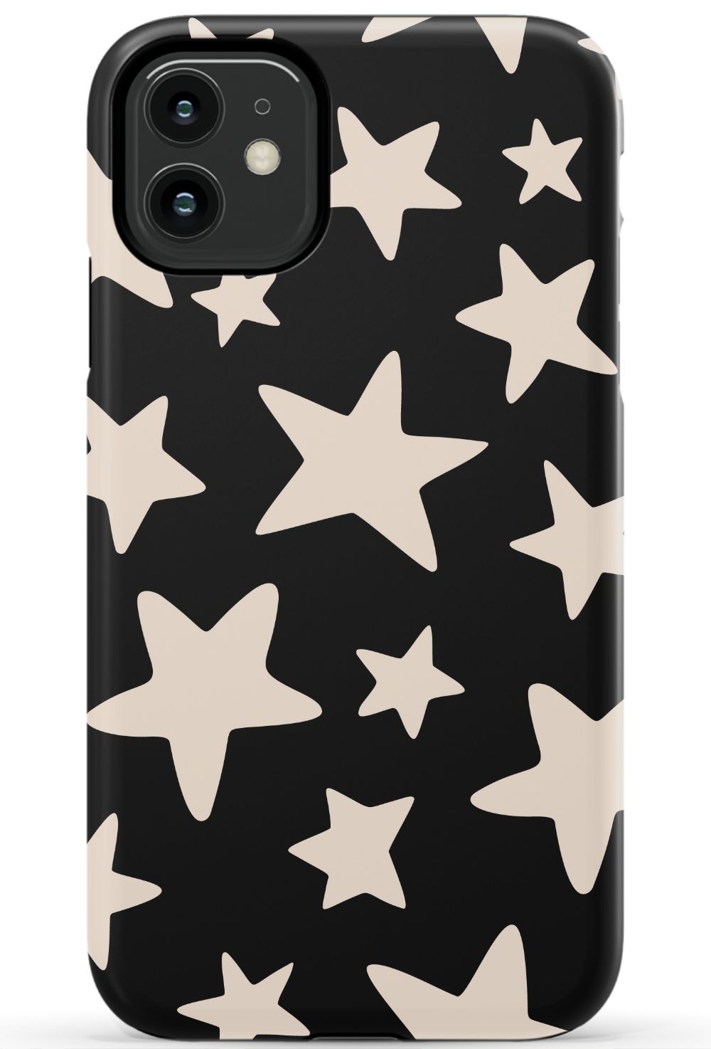 Black Funky Stars Phone Case Admin