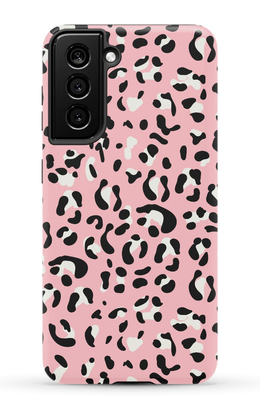 Blush Pink Leopard Samsung Phone Case