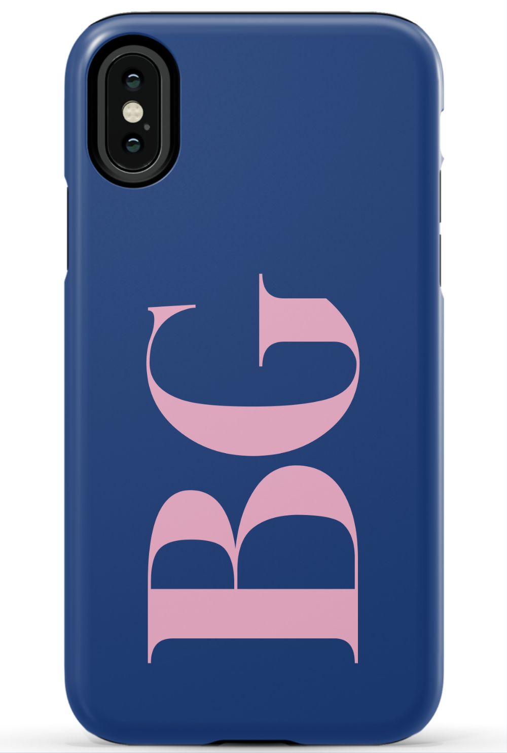 NAVY CHIC Monogram Phone Case Admin