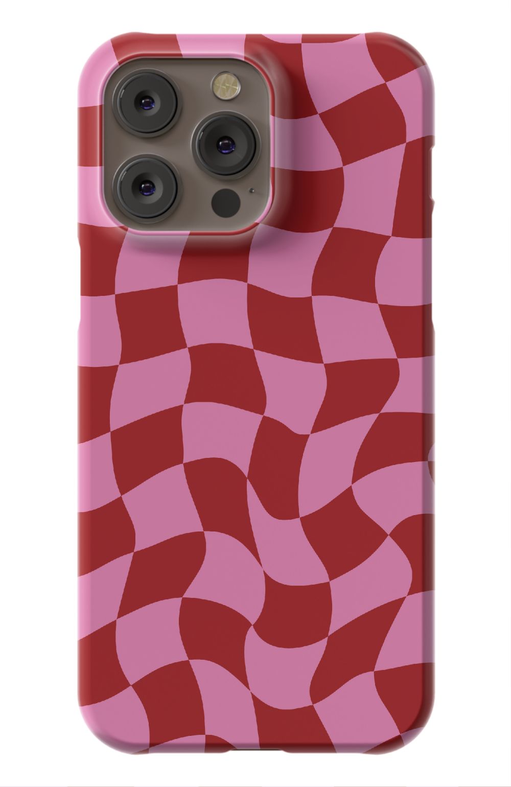Trippy Checkers iPhone Case