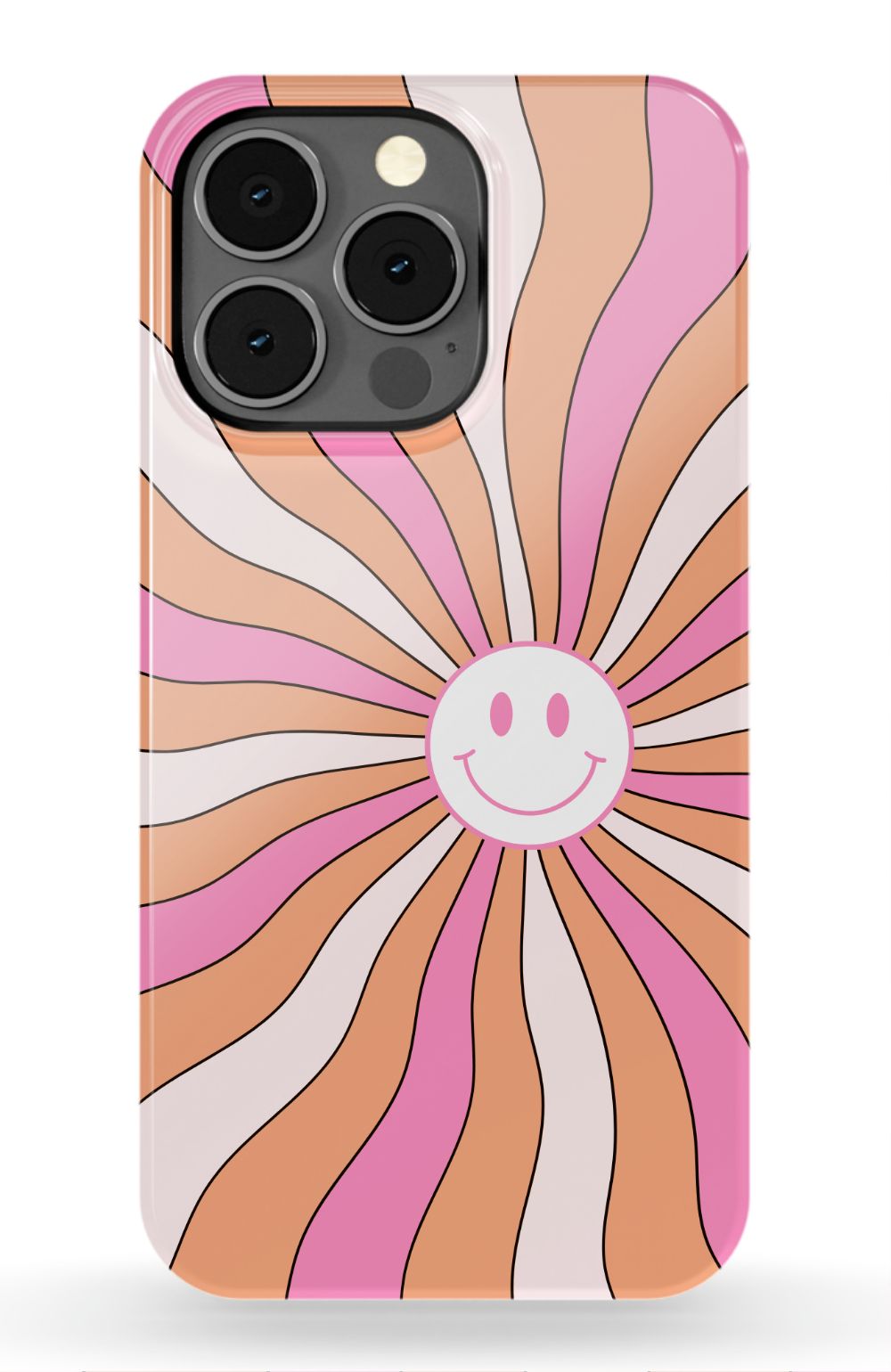Retro Smiley Face iPhone Case