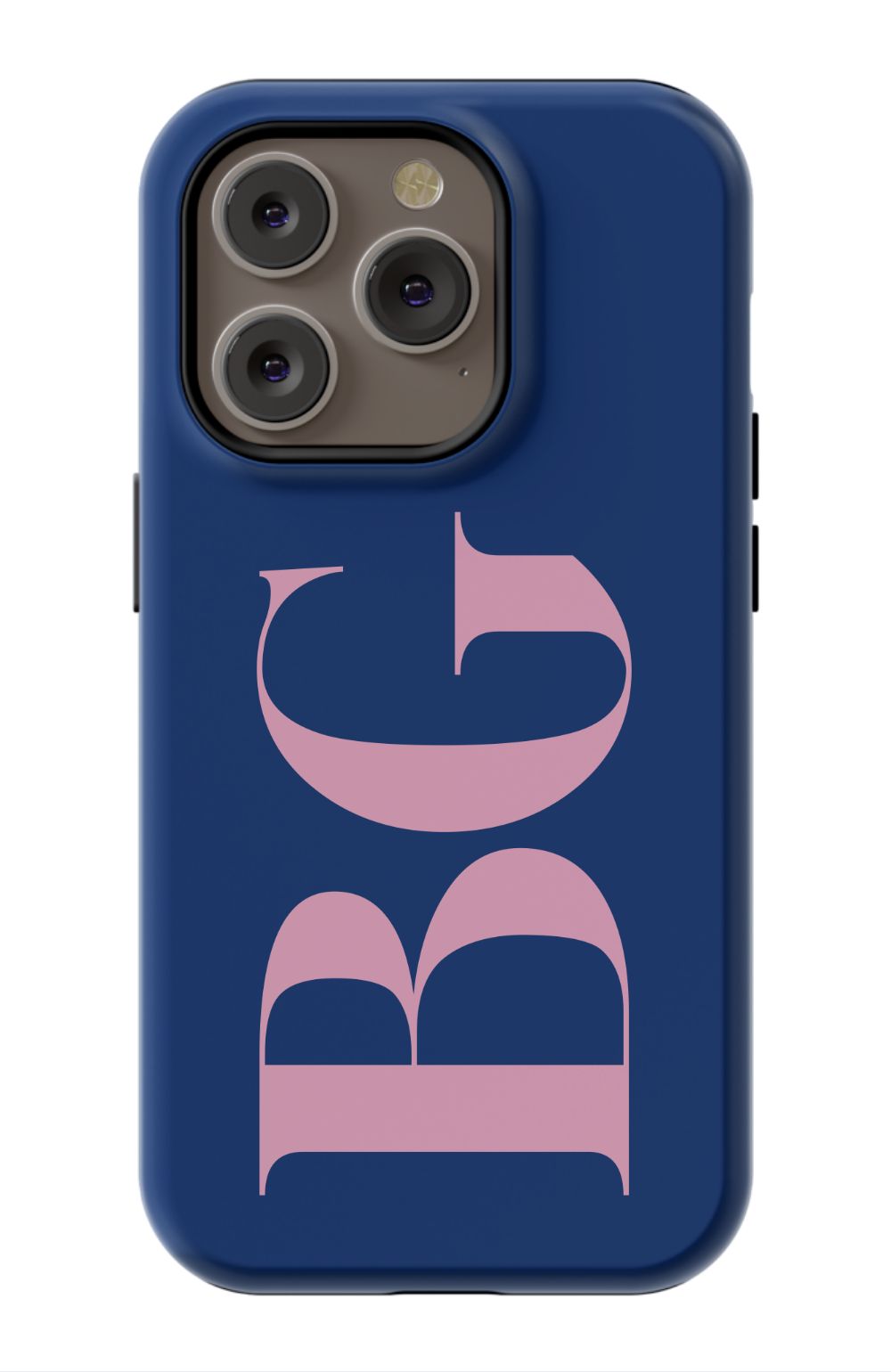 NAVY CHIC Monogram Phone Case Admin