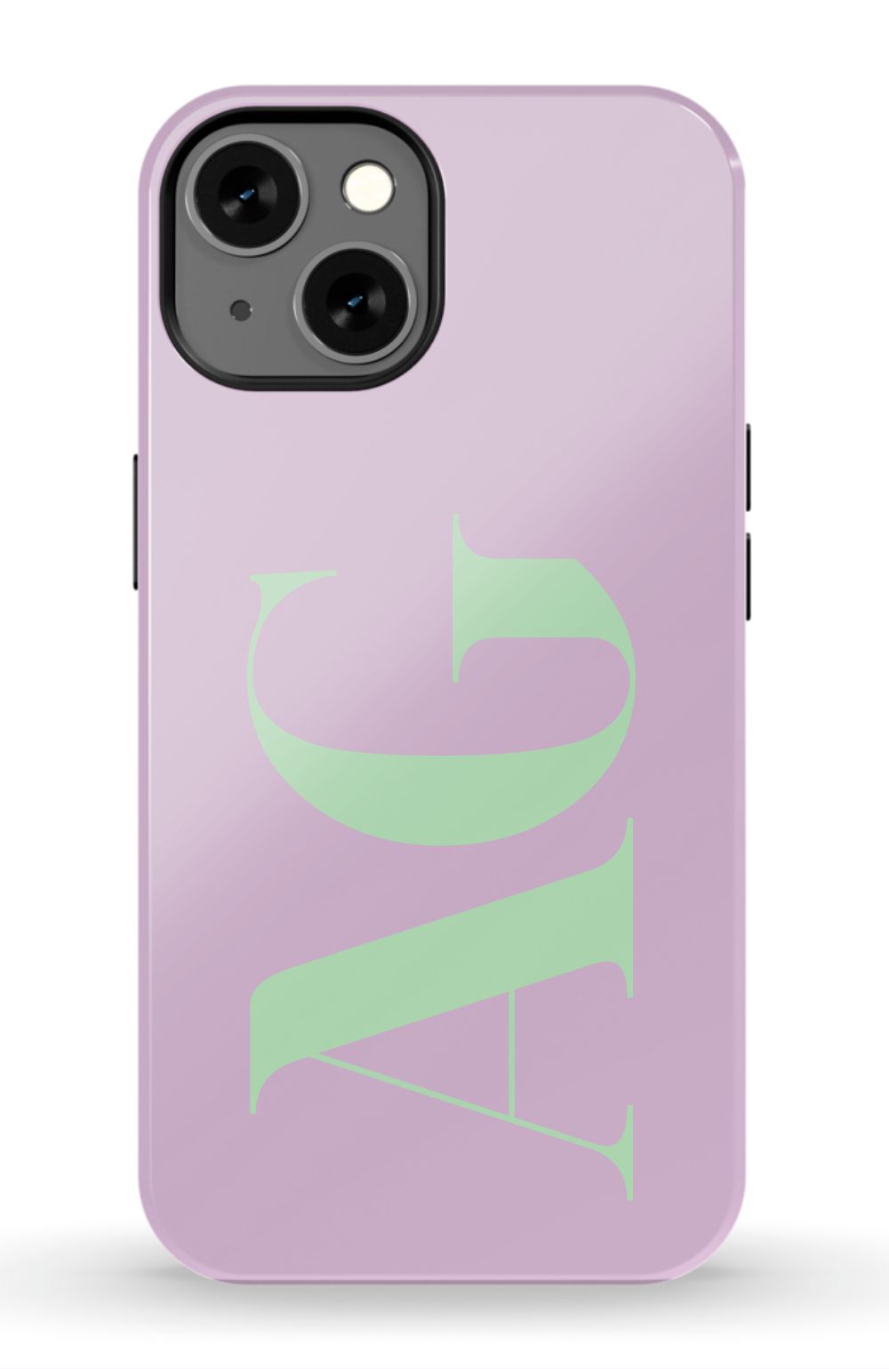 MINTY LILAC Monogram Phone Case Admin