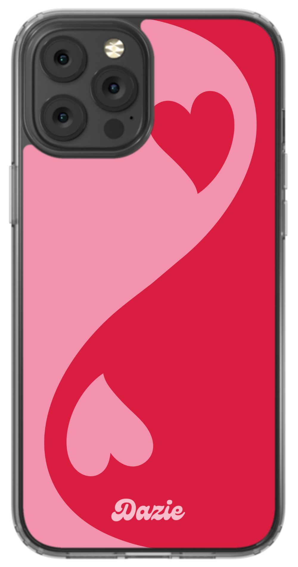 Yin Yang Heart Phone Case