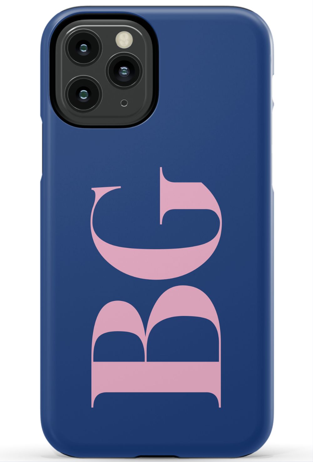 NAVY CHIC Monogram Phone Case Admin