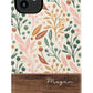 Floral Wood Phone Case