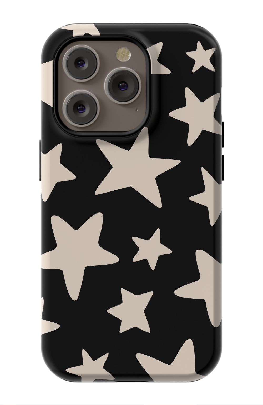 Black Funky Stars Phone Case Admin