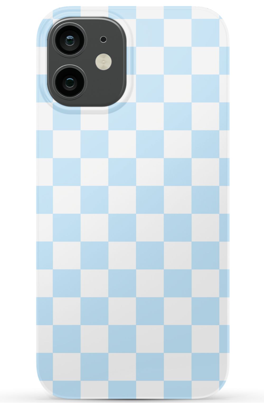 Blue Checkers iPhone Case