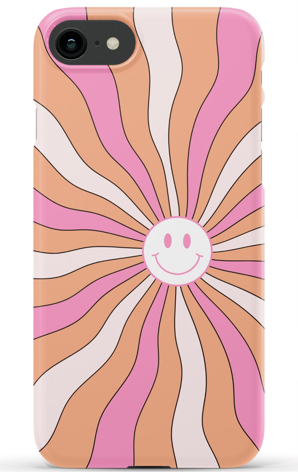 Retro Smiley Face iPhone Case