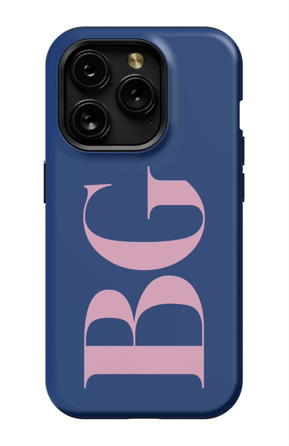 NAVY CHIC Monogram Phone Case Admin