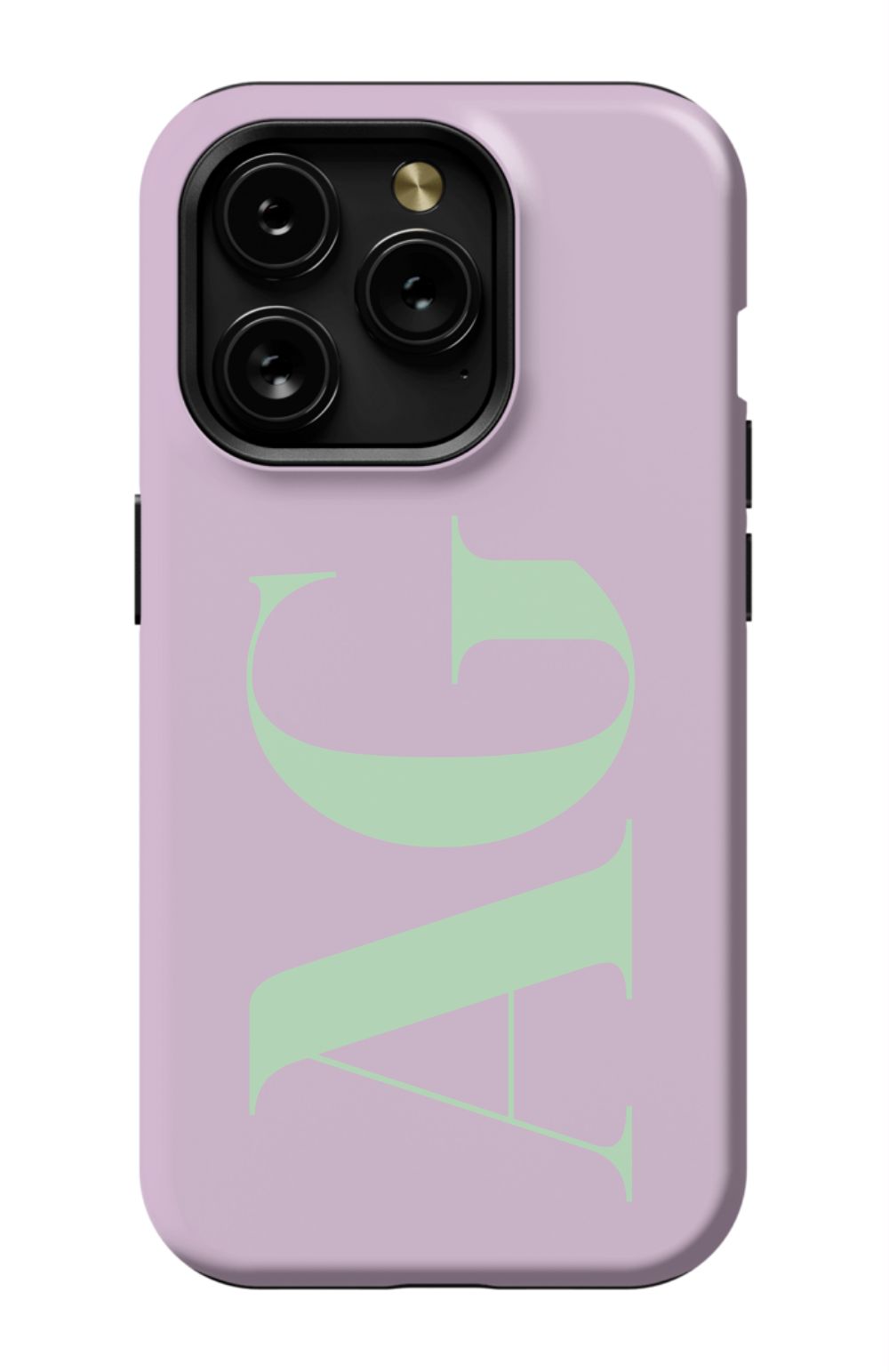 MINTY LILAC Monogram Phone Case Admin