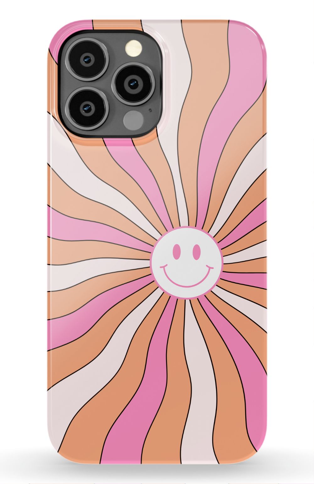 Retro Smiley Face iPhone Case