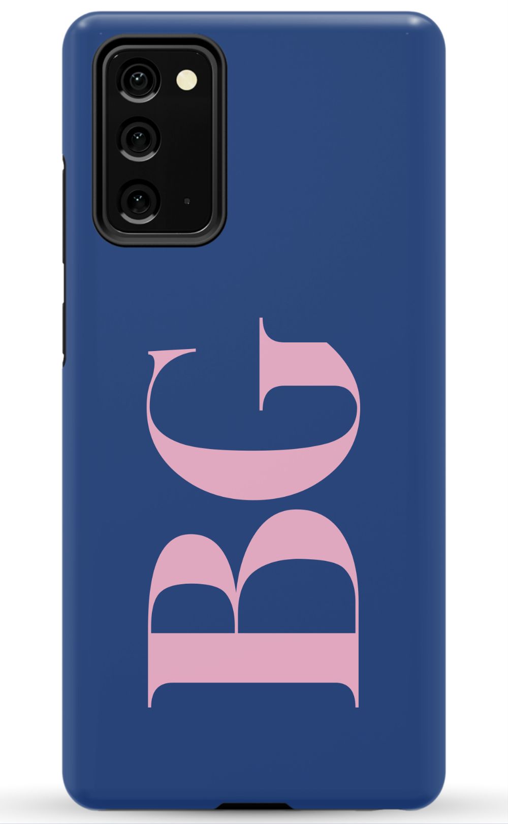 NAVY CHIC Monogram Phone Case Admin