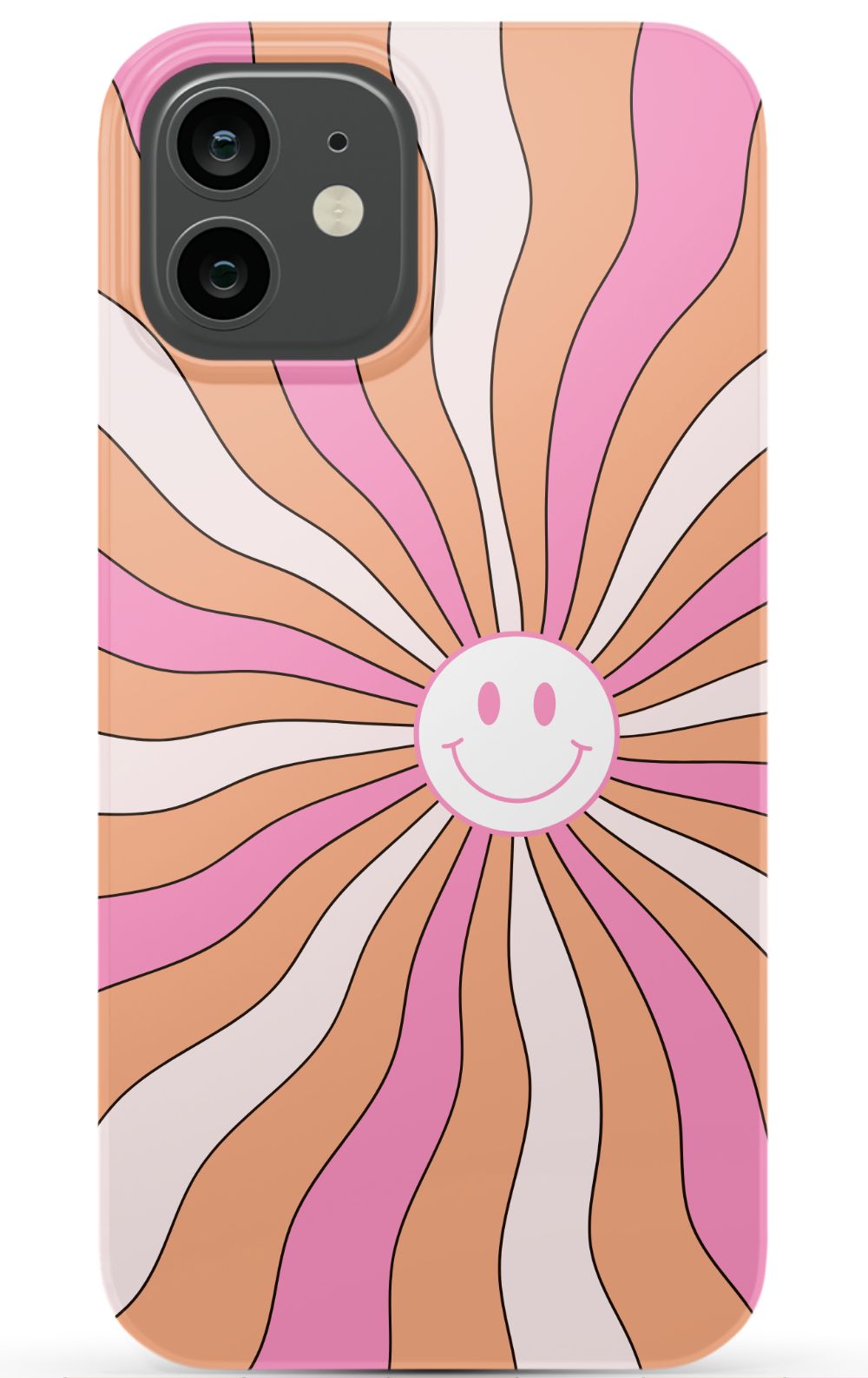 Retro Smiley Face iPhone Case