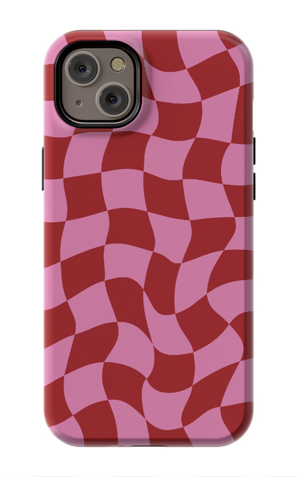 Trippy Checkers iPhone Case