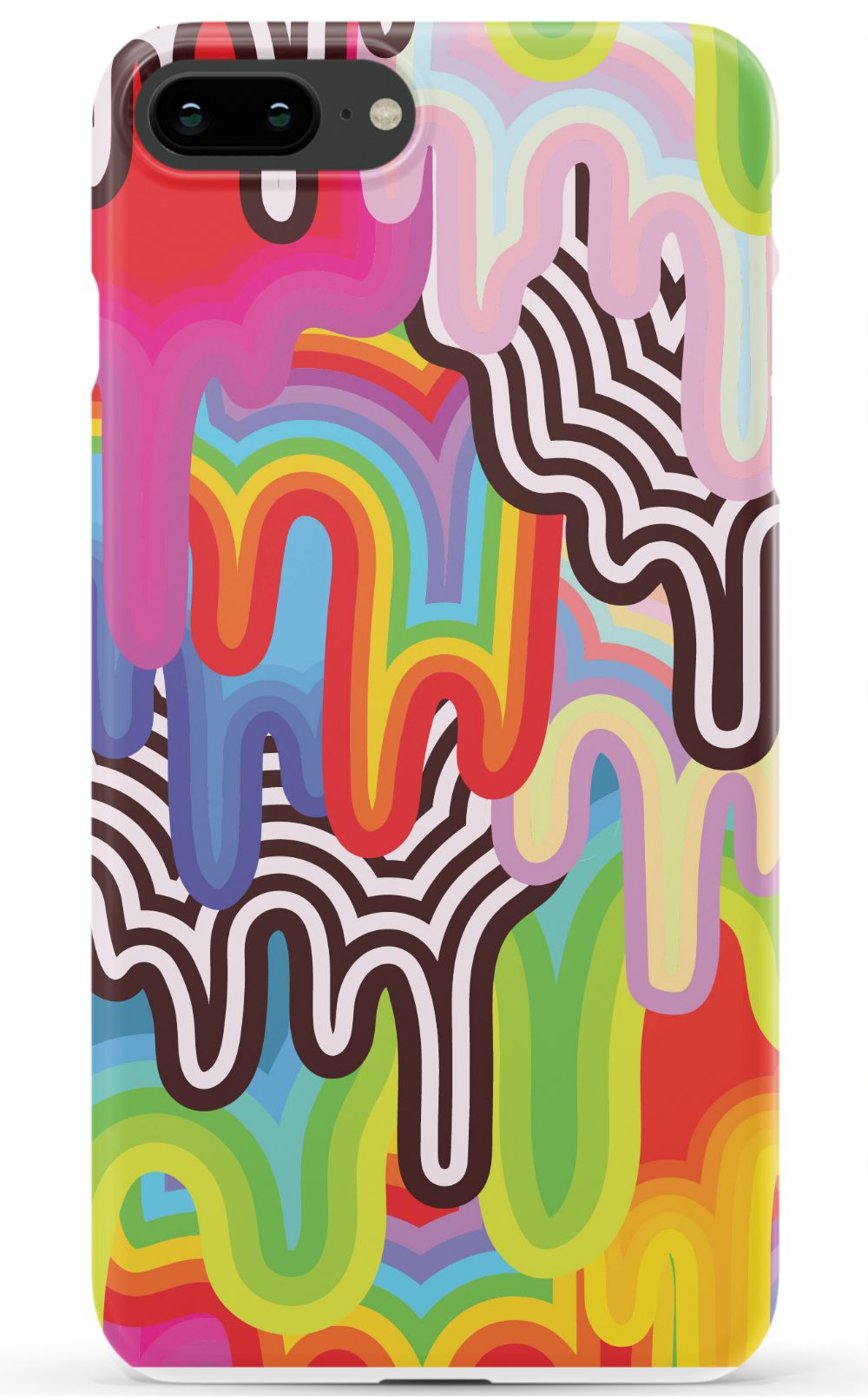 Trippy Drip iPhone Case
