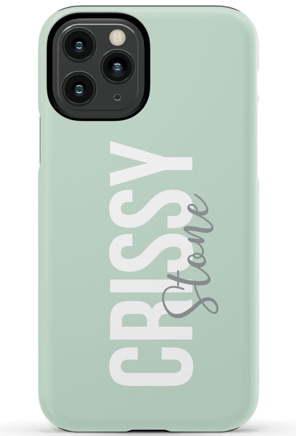 Mint Name iPhone Case