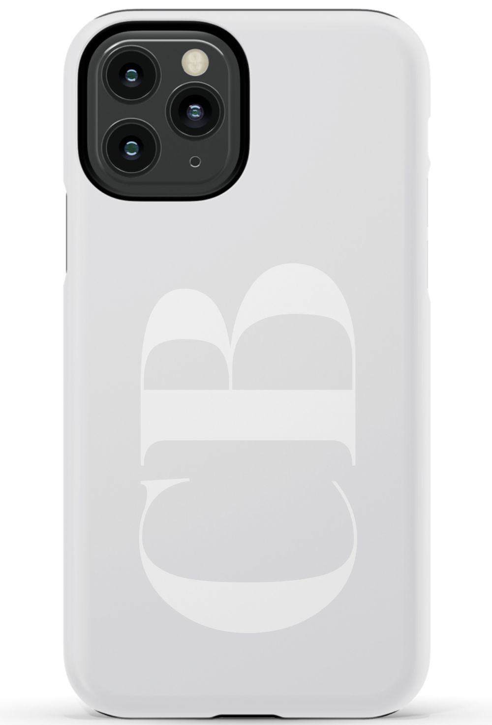 BRIGHT GRAY Monogram Phone Case Admin