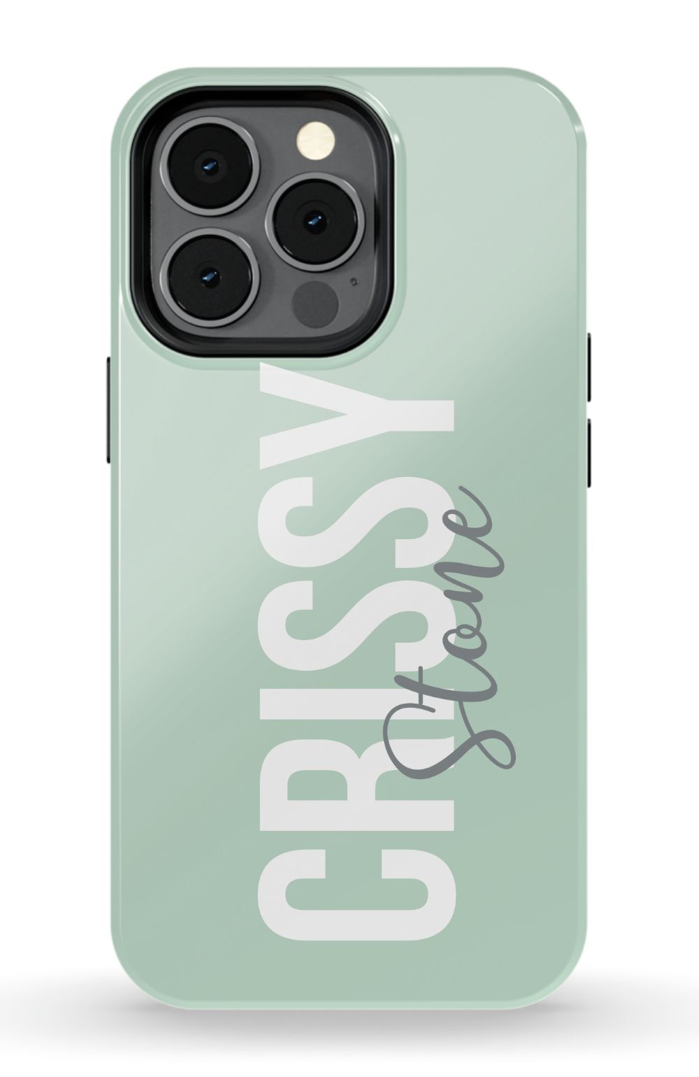 Mint Name iPhone Case
