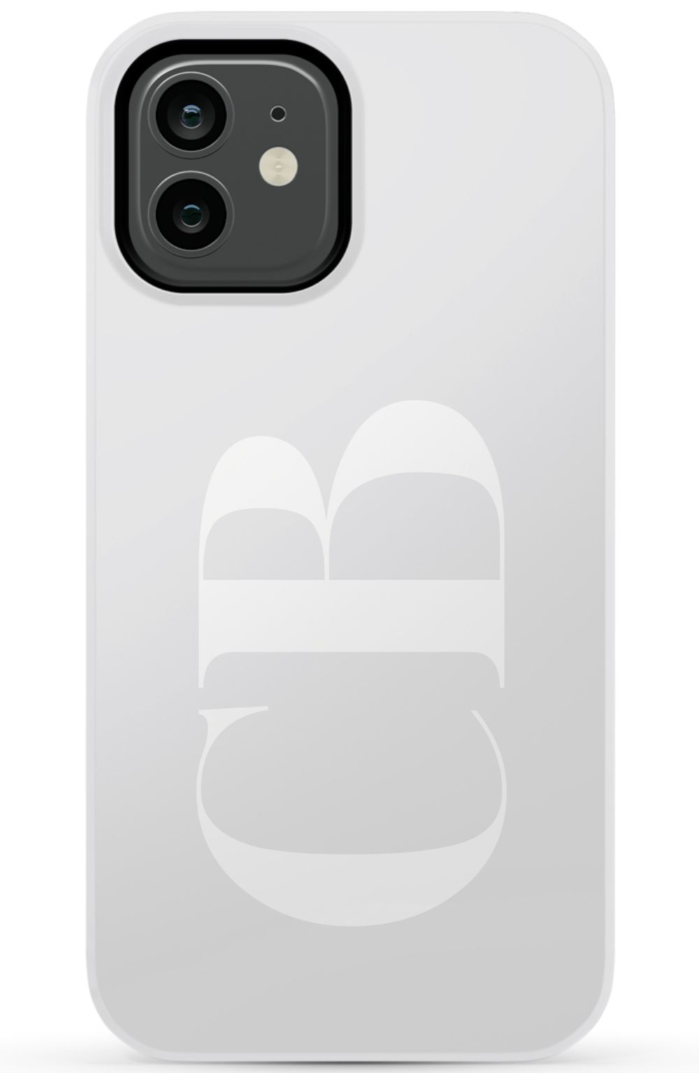 BRIGHT GRAY Monogram Phone Case Admin