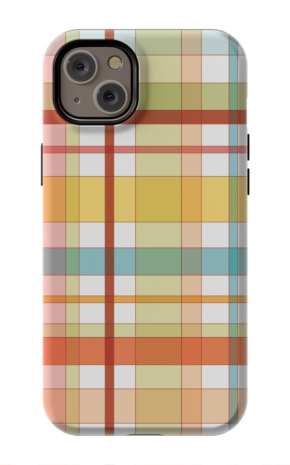 RETRO FALL PLAID Phone Case Admin